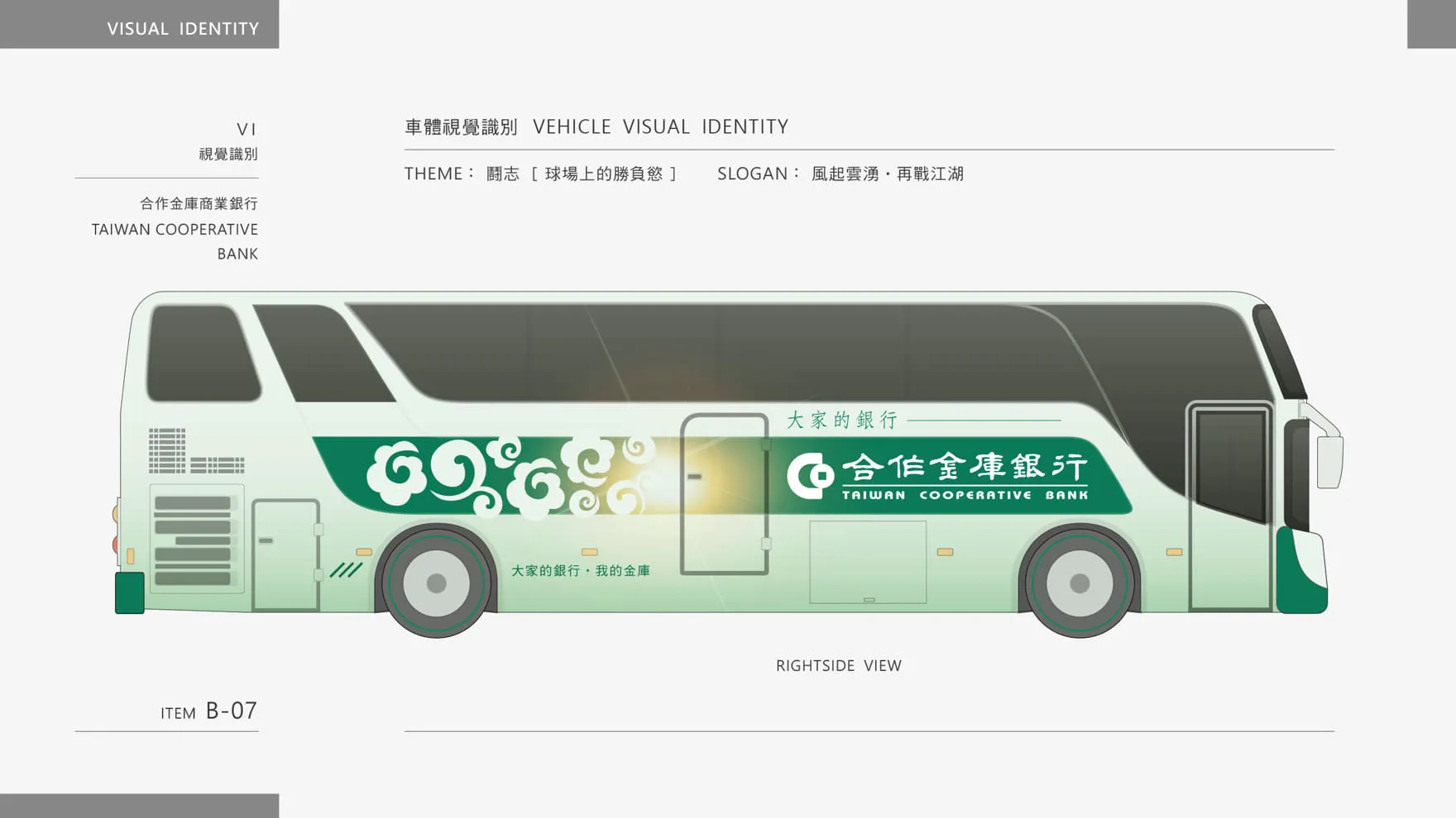棒球隊巴士車體設計
